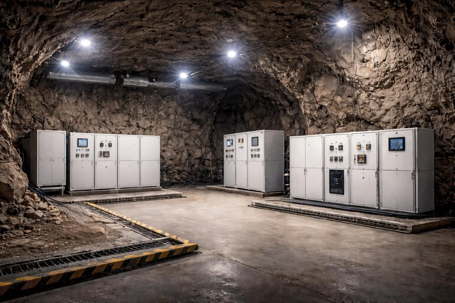 High-Voltage Side of Mobile Substations