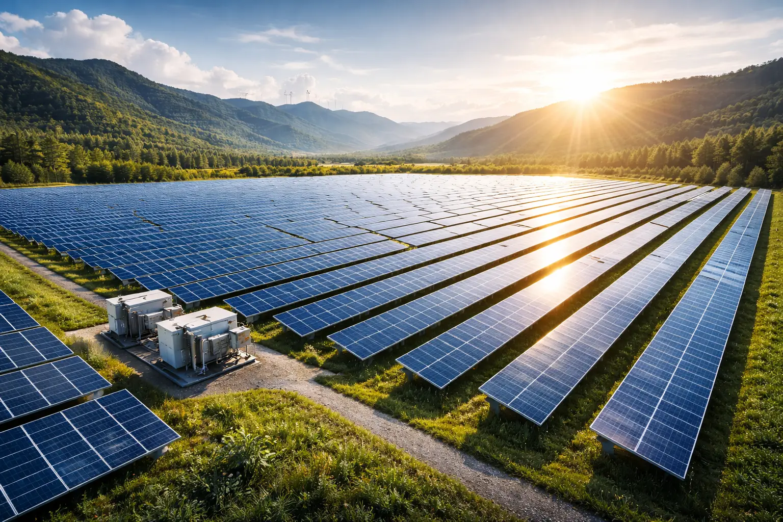 Centralized PV Power Plants
