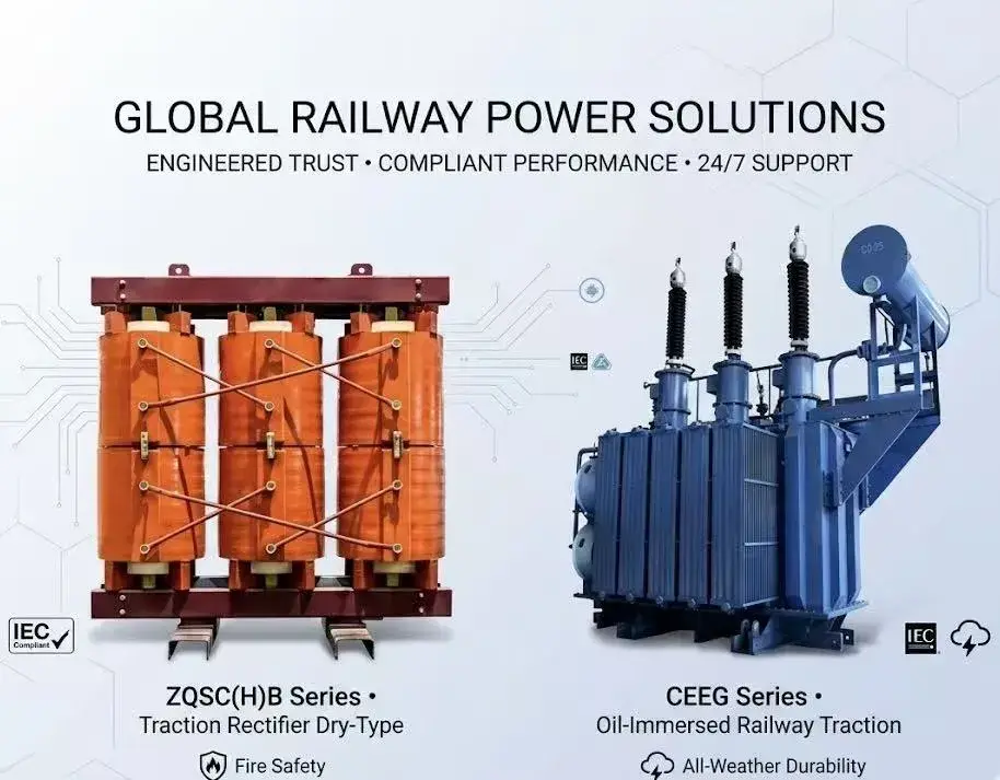 Traction Transformer Solutions for Railway & High-Speed Rail (HSR) Systems